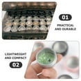 thumbnail image 5 of Tersarium 6pcs Small Beads Storage Containers Nail Charms Storage Boxes for Small Items, 5 of 10