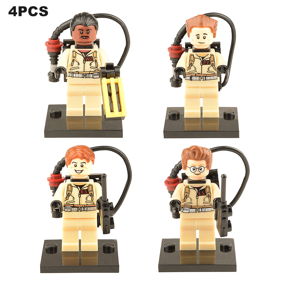 4 Stk Ghost Busters Mini Figures Ghostbusters Building Blocks Toys Gift Fit lego 