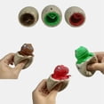 thumbnail image 3 of 3pcs Dinosaur Eggs Stress Balls Dino Squeeze Toys Cute Pinch Toy Stress Relief Toys Novelty Fun Squeeze Decompression Toys Birthday Party Favors Gifts, 3 of 5