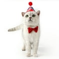 thumbnail image 3 of Independence Day Sequin Bow Tie ,Patriotic Dress-Up Accessories for Cats & Dogs, Adjustable & Festive Wear, 3 of 3
