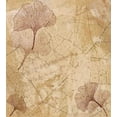 thumbnail image 3 of Beige Duvet Cover Set, Small Large Ginkgo Leaves Pattern Dramatic Dated Fossil Maidenhair Tree Nature Art, Decorative 3 Piece Bedding Set with 2 Pillow Shams, Calking Size, Beige Brown, by Ambesonne, 3 of 3