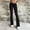 Black, variant on Flare Pants Ladies Pants Cotton Pants Chinos Jeans White High Waisted Slim Bootcut Skinny Long Travel Pants Women,S