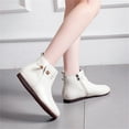 thumbnail image 3 of B91xZ Bottines pour Femmes, Espadrilles à Plateforme, Beige 7.5, 3 of 5