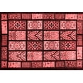 thumbnail image 1 of Ahgly Company Indoor Rectangle Abstract Red Modern Area Rugs, 5' x 8', 1 of 4