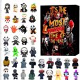 thumbnail image 2 of Calendario de Adviento de Navidad Nuevo calendario de cuenta regresiva de Halloween Caja sorpresa Atmósfera fantasmal Navidad gótica 24 regalos Caja del día de Adviento, 2 of 5