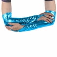 thumbnail image 3 of Women Gloves Glitter Metallic Print Fingerless Long Gloves Party Supplies PU, 3 of 5