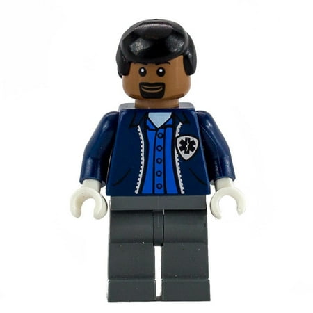 Lego Marvel Spiderman Ambulance Driver Emt Star Of Life Logo
