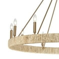 thumbnail image 5 of Elk Lighting 32417/12 Abaca - 12 Light Chandelier in Transitional Style with Coastal/Beach and Nature/Organic inspirations - 40 Inches tall and 48 inches wide   Satin Brass Finish, 5 of 5