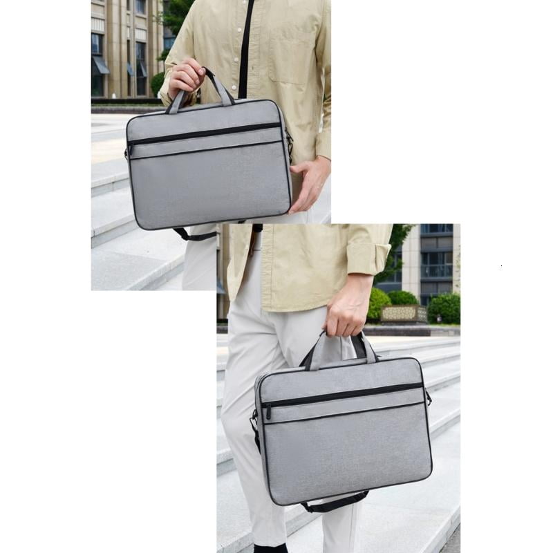 CEORPER 15 Inch Laptop Case and Tablet Bag Oxfords Computer Bag with Handle Men's Gift