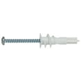 thumbnail image 4 of Hillman Drywall Anchor Screws, #8, Nylon, Pan Head Phillips, 75 lb., White, 50 pack, 4 of 8