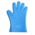 thumbnail image 1 of Guantes de silicona para hornear de 130 g, aislantes de alta temperatura, con forma de corazón, cinco dedos, guantes para cocina, guantes para microondas, 1 of 2