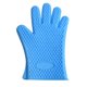 thumbnail image 1 of Guantes de silicona para hornear de 130 g, aislantes para altas temperaturas, con forma de corazón y cinco dedos, para cocina, ollas y microondas, 1 of 2
