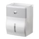 thumbnail image 1 of Dispensador de toallas de papel para baño, soporte de papel montado en la pared, soporte de inodoro impermeable para el hogar (gris) Afortunado Sencillez, 1 of 5