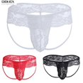 thumbnail image 2 of Calzoncillos De Encaje Transparentes Para Hombres Ropa Interior Bragas, 2 of 4