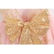 thumbnail image 4 of Vestido de fiesta rosa navideño CMMCHAAH para niñas pequeñas, 100 cm, 4 of 7
