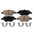 thumbnail image 5 of Detroit Axle - 4pc Front and Rear Ceramic Brake Pads with Hardware for Chevrolet Malibu Pontiac G6 Saturn Aura, 5 of 7
