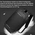 thumbnail image 3 of Slim Expandable Business Backpack for Men Waterproof Travel Laptop Bag with USB Port, 3 of 5