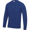 thumbnail image 3 of AWDis Just Cool T-Shirt Uni à Manches Longues pour Hommes, Performance Sportive Cool, 3 of 3