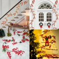 thumbnail image 2 of JEWLALO 6FT Christmas Garland Decorations Red Berry Garlands with Lights, Pine Garland for Mantle Fireplace Table Stairs Railing Xmas Tree Indoor Outdoor Winter Holiday Decors, 2 of 7