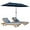 Navy, variant on PetFurnishn 13 FT Double-sided Patio Umbrella, Outdoor Large Twin Size Umbrella w/Crank Handle & 12 Heavy-Duty Ribs, Oversized Rectangle Market Umbrella for Garden Deck Poolside-Navy