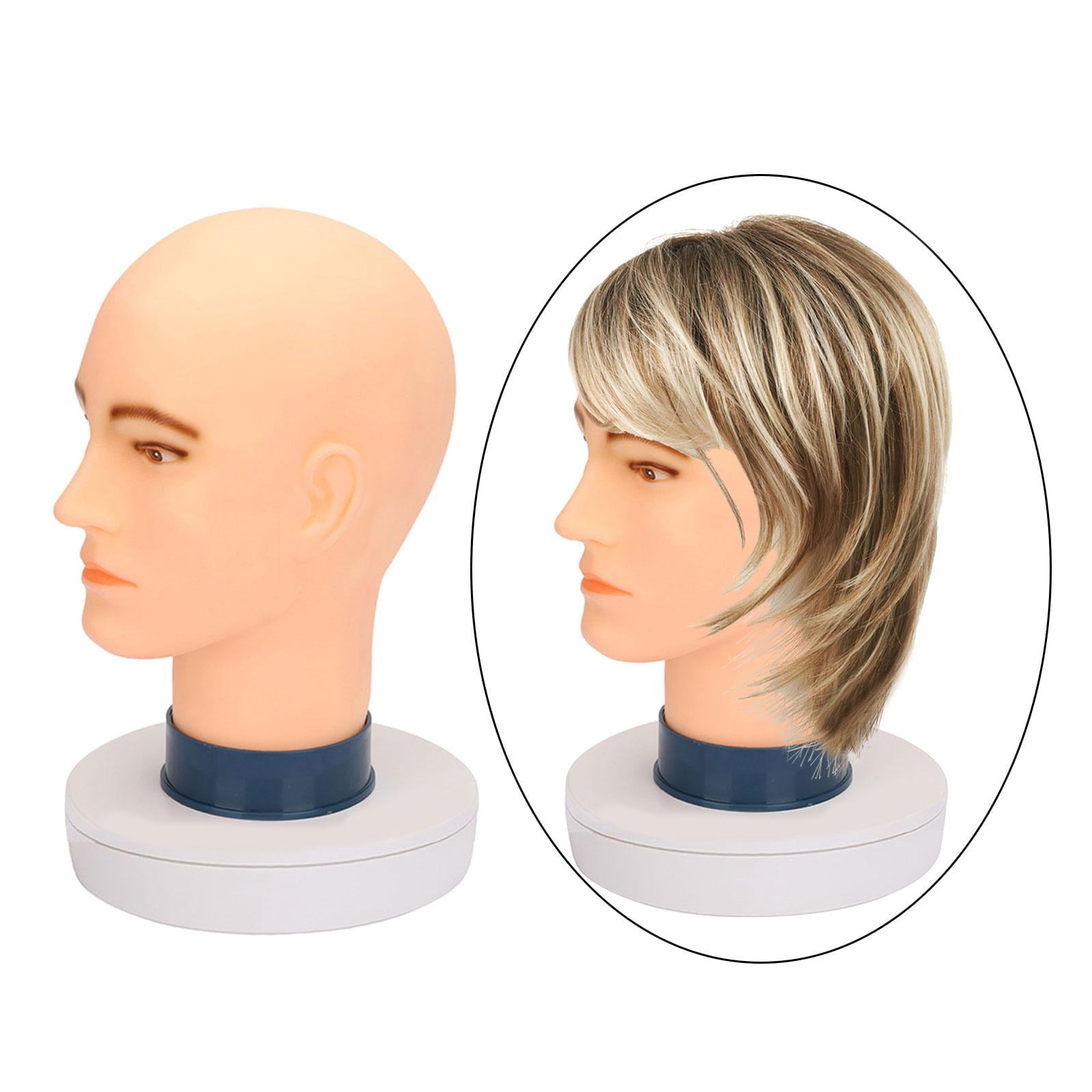 Gazechimp Makeup Doll Head Male Mannequin Head for s Displaying Making Styling Hats B