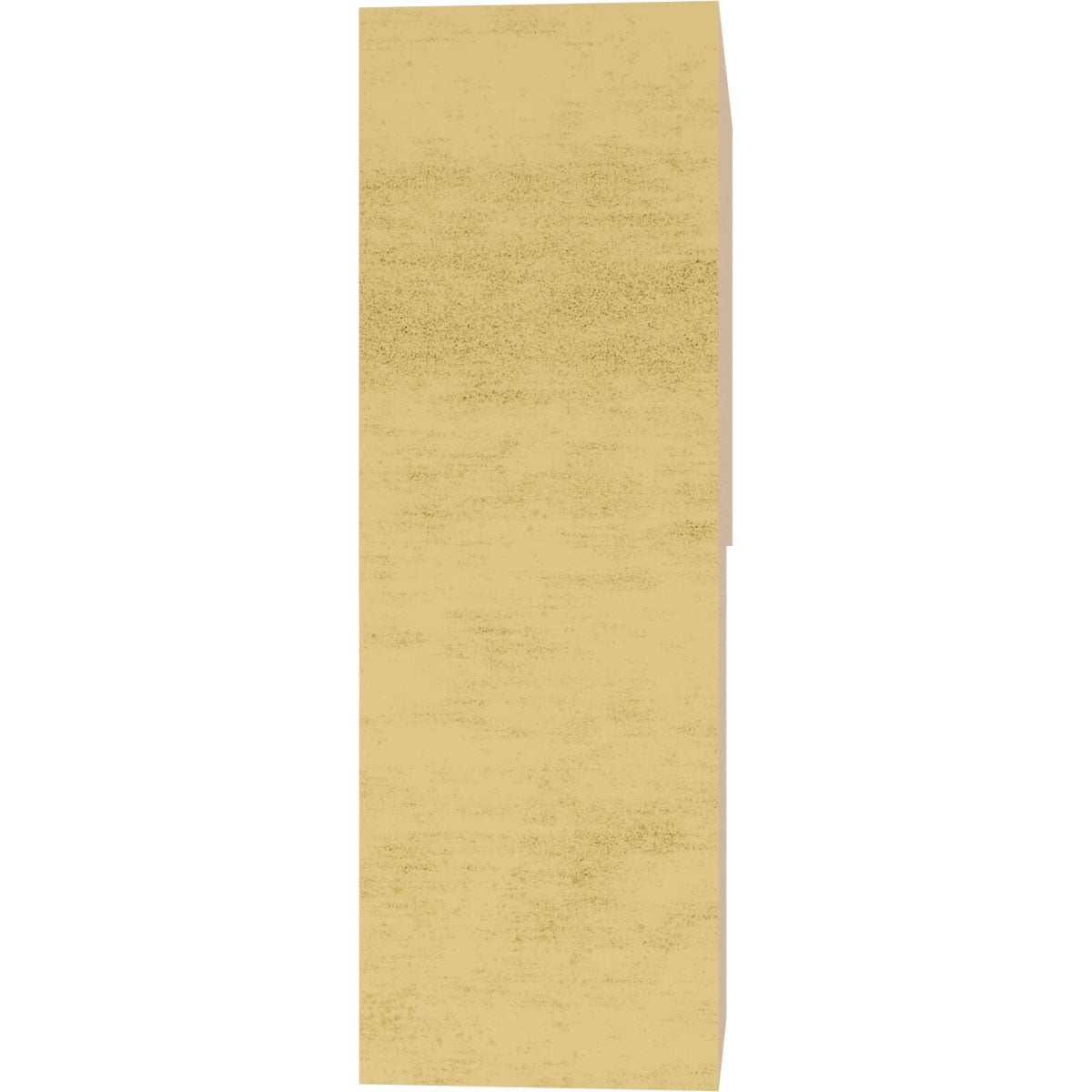 2"W x 4"D x 6"H Classic Chapel Hill Rough Cedar Woodgrain TimberThane Corbel, Primed Tan