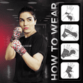 thumbnail image 3 of WYOX Boxing Hand Wraps 180-Inch – Elastic Bandage Wraps, Bandages, Boxing Gloves, Sports Wrap & Support Gear Pro (Red Camo), 3 of 8