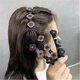 thumbnail image 2 of 4 Pcs Glitter Hair Clips, 2 of 4