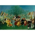 thumbnail image 3 of Henri Rousseau 14x11 Black Modern Framed Museum Art Print Titled - A Centennial of Independence (1892), 3 of 5