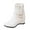 White, variant on Bmisegm Ladies Fashion Solid Color Knit Mouth Adjustable Buckle Inner Wedge Boots Shoes Boots for Women White 9