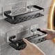 thumbnail image 2 of Estante de Almacenamiento Gloria Estante de baño Autoadhesivo Montado en La Pared Drenaje Rectángulo Doble, 2 of 8