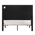 thumbnail image 4 of Furniture of America Kodo Rustic Wood Full Panel Bed in Walnut, 4 of 6