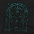 thumbnail image 2 of Lord of The Rings Doors of Durin Women's T Shirt (2X-Large) Black, 2 of 6