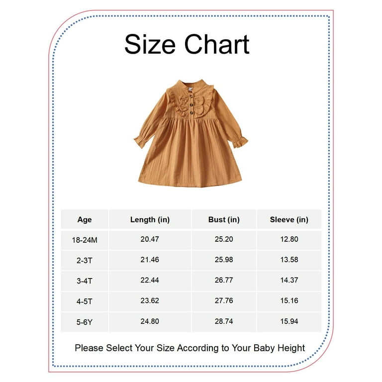 3t brown dress Chocolate Brown Sleeve and Neck Gathered Dress  Cotton Girls Dress