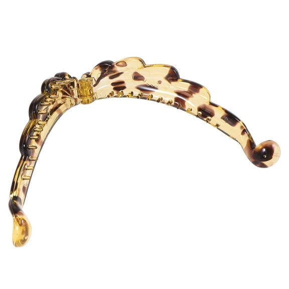 Milisten banana hair clips for thin hair Hair Claw Tension Women Parties 1Pcs