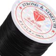 thumbnail image 2 of SHISUYAN 1 Roll Of Multi-Use Handcraft Strings Elastic Cord For Hair Extensions Invisible Wire For Hairstyling Stretch Beading String For Loose Beads Jewelry, 2 of 9
