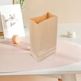 thumbnail image 3 of 20Pcs Washable Kraft Paper Bag Vegetable Fruits Grocery Bag Sundries Storage Pouch, 3 of 9