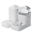 thumbnail image 1 of Cuenco para perros Billuyoard alimentador automático para gatos blanco, 1 of 6
