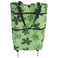 thumbnail image 2 of Trolley Folding Shopping Bag Lightweight Convenient Collapsible Shopping Bag Cart, 2 of 7