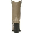 thumbnail image 2 of Franco Sarto Womens Valor Leather Square Toe Mid-Calf Boots, 2 of 3