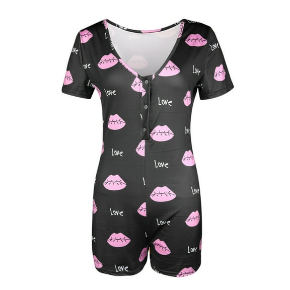 Shorts Romper Pajamas