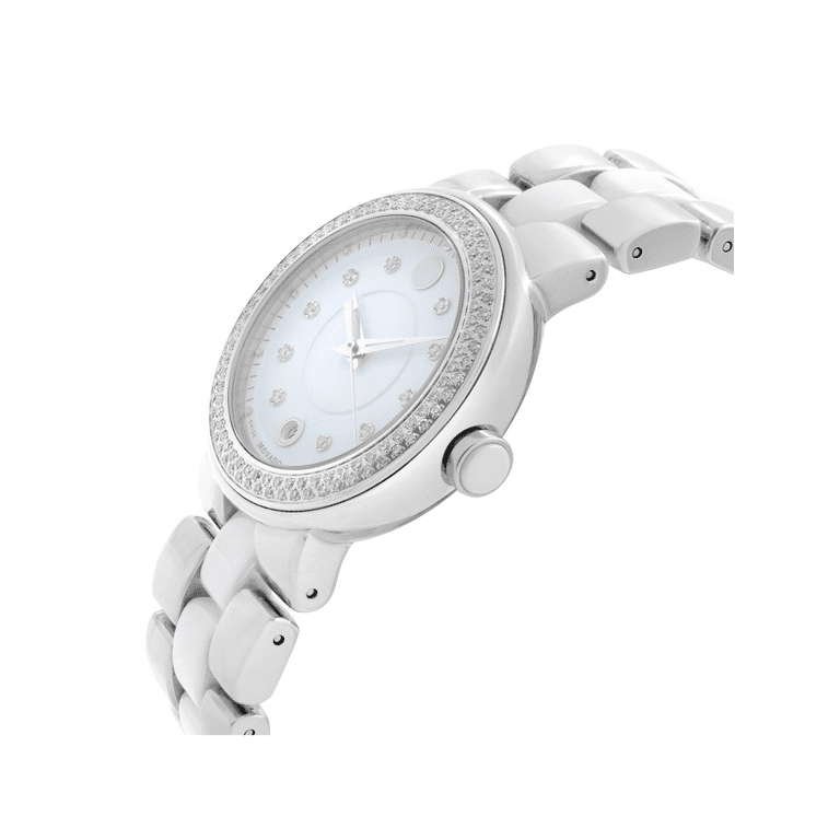 Movado ladies top watch diamond bezel