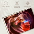 thumbnail image 6 of Elephant Stock Swirling Upper Antelope Canyon Wall Art - Horizontal Canvas Wall Art - Living Room Wall Decor - Nature Canvas - Brown And Orange Decor - 12" x 8", 6 of 8