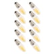 thumbnail image 2 of 10 bombillas de filamento largo E12 de 3 W, CA 110 V, para lámpara de techo, color blanco cálido, 2 of 10