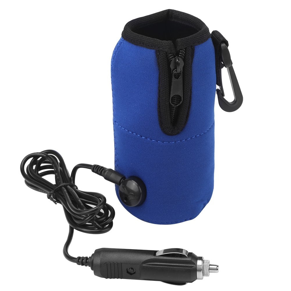 Blue Puncia 12V Smart Beast Storage Bag Heater Car Bottle Warmer Breast Milk Warmer on The Go for Car 