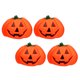 thumbnail image 5 of 4 unids Halloween Calabaza Cartoon Dog Pet Dog Squeaker Juguetes para Perros Pequeños Mascotas, 5 of 5