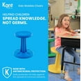 thumbnail image 6 of Wobble Stool Chair, Kid Desk Stools, Ergonomic Small Office Chairs, Flexible Seating for Active Child, ADD/ADHD, Classroom, School, Home, 6 of 6