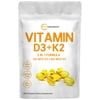 Micro Ingredients Vitamin D Supplements, Gels, 300 Count