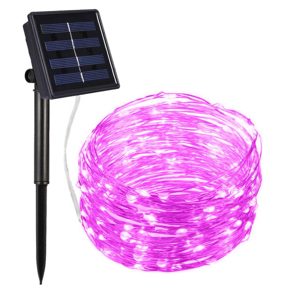 Details about   Outdoor Solar Fairy String Lights 200 LED Copper Wire Waterproof Garden Decor 