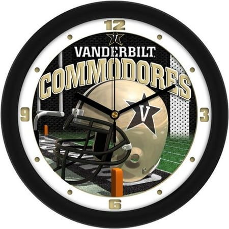 Commodore Clock - Suntime ST-CO3-VNC-HWCLOCK Vanderbilt Commodores-Football Helmet Wall Clock